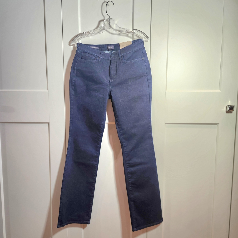 NYDJ Women’s BARBARA Dark Blue Bootcut Jeans